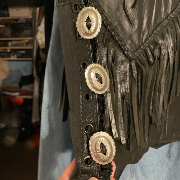 Leather vest - Picture 3 of 5